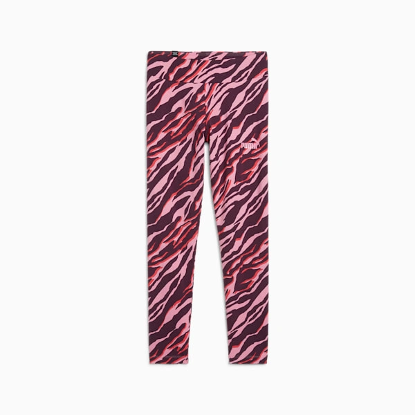 PUMA ESS+ ANIMAL Legginsy Dziecięce | Dziki Styl dla Małych Odkrywców! Wyjątkowe Wzory, Komfort i Zabawa!